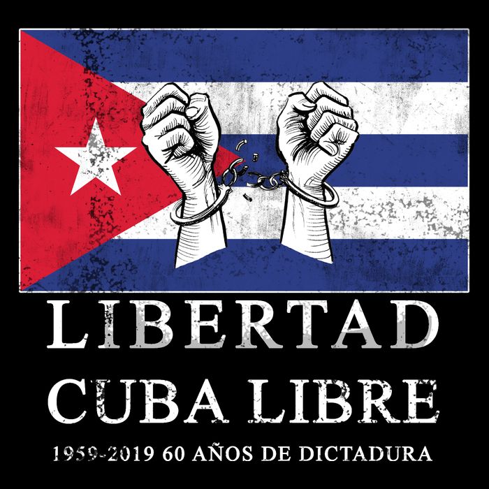 Libertad Cuba Libre Bandera Cubana Liberated De Cuba Bucket Hat