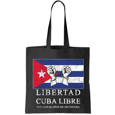Libertad Cuba Libre Bandera Cubana Liberated De Cuba Bag