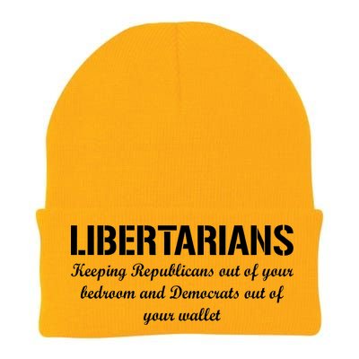 Libertarians Keeping Republicans Out Knit Cap Winter Beanie