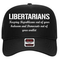 Libertarians Keeping Republicans Out High Crown Mesh Back Trucker Hat