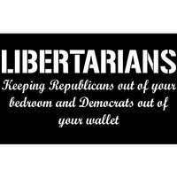 Libertarians Keeping Republicans Out Bumper Sticker