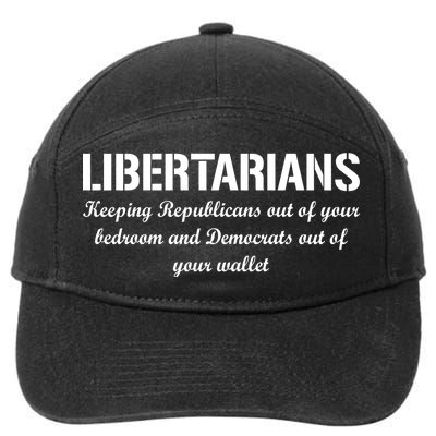 Libertarians Keeping Republicans Out 7-Panel Snapback Hat