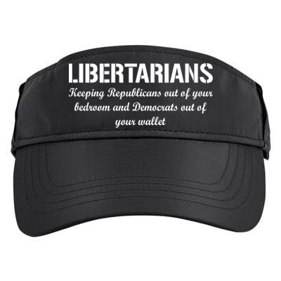 Libertarians Keeping Republicans Out Adult Drive Performance Visor