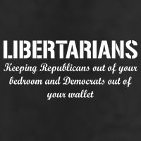 Libertarians Keeping Republicans Out Adult Drive Performance Visor