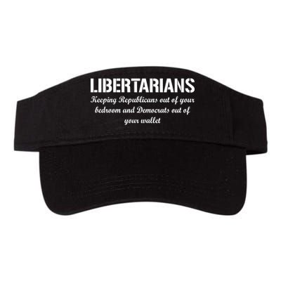 Libertarians Keeping Republicans Out Valucap Bio-Washed Visor