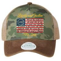 Liberty And Justice For All The Declaration of Independence Legacy Tie Dye Trucker Hat