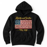 Liberty And Justice For All The Declaration of Independence Hoodie