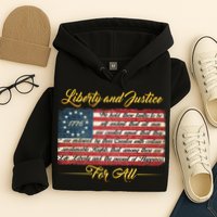Liberty And Justice For All The Declaration of Independence Hoodie