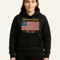 Liberty And Justice For All The Declaration of Independence Hoodie