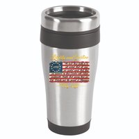 Liberty And Justice For All The Declaration of Independence 16oz Travel Tumbler