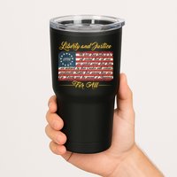 Liberty And Justice For All The Declaration of Independence Tumbler
