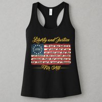 Liberty And Justice For All The Declaration of Independence Womens Tank Top