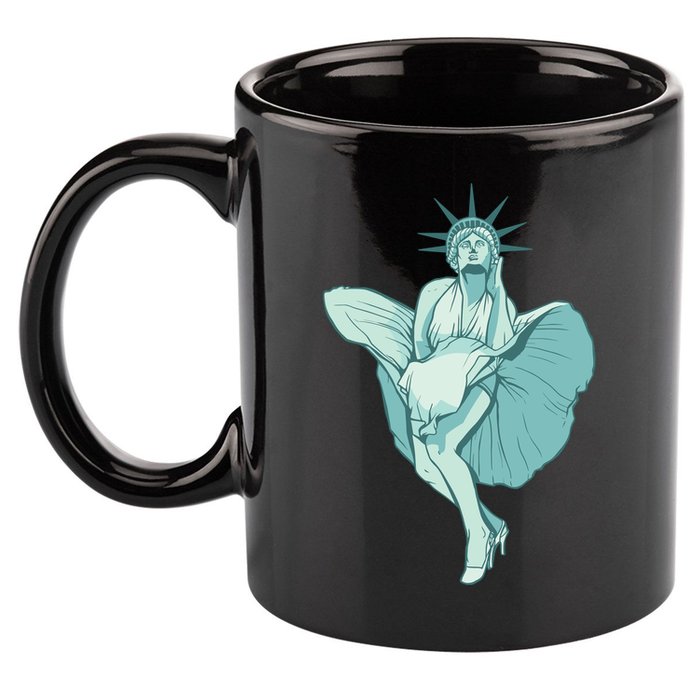Liberty Monroe 11oz C Handle Ceramic Mug