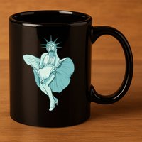 Liberty Monroe 11oz C Handle Ceramic Mug