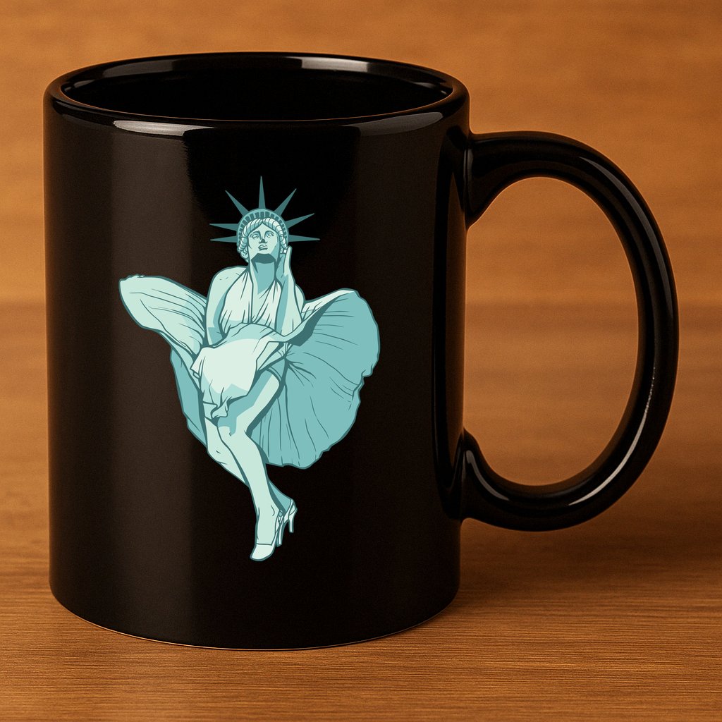 Liberty Monroe 11oz C Handle Ceramic Mug