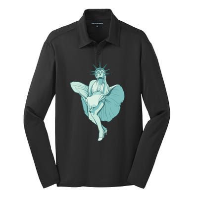 Liberty Monroe Silk Touch Performance Long Sleeve Polo