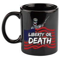 Liberty Or Death 11oz C Handle Ceramic Mug