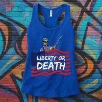 Liberty Or Death Womens Tank Top