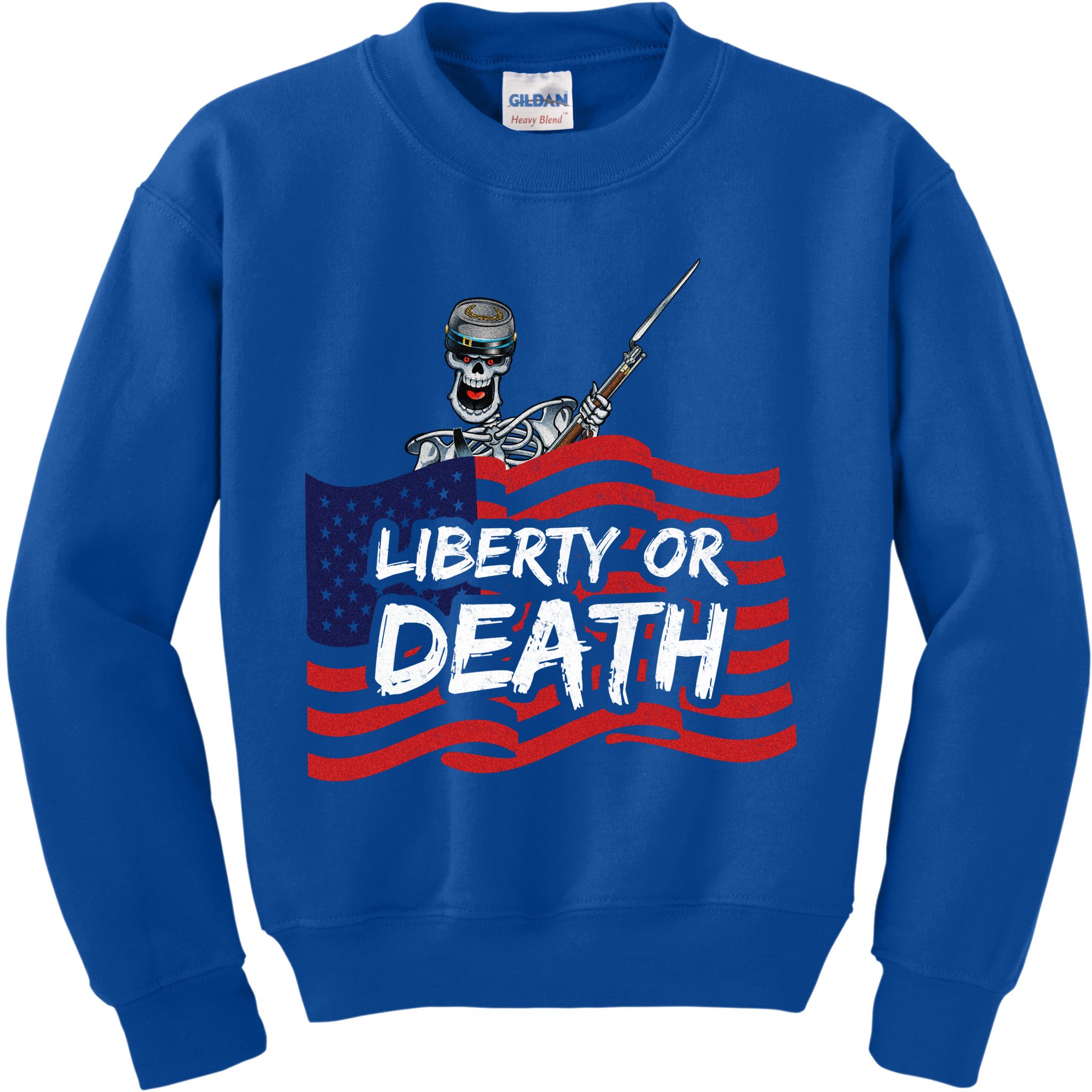 Liberty Or Death Kids Sweatshirt