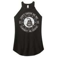 Liberty or Death 1776 Don't Tread on Me Women's Perfect Tri Rocker Tank