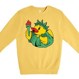 Liberty Rubber Duck Premium Crewneck Sweatshirt