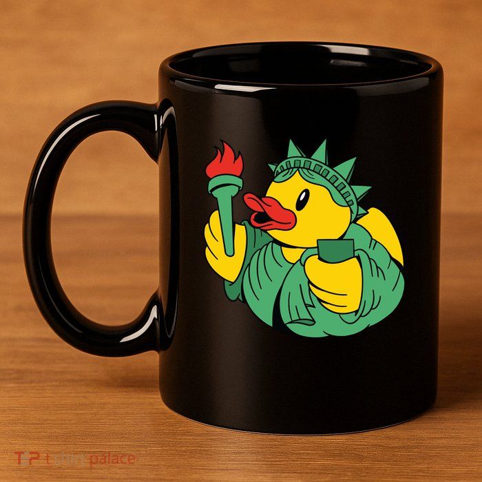 Liberty Rubber Duck 11oz C Handle Ceramic Mug
