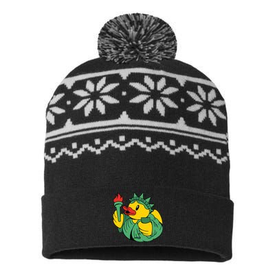 Liberty Rubber Duck USA-Made Snowflake Beanie