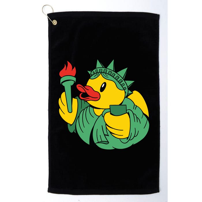 Liberty Rubber Duck Golf Towel