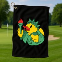 Liberty Rubber Duck Golf Towel