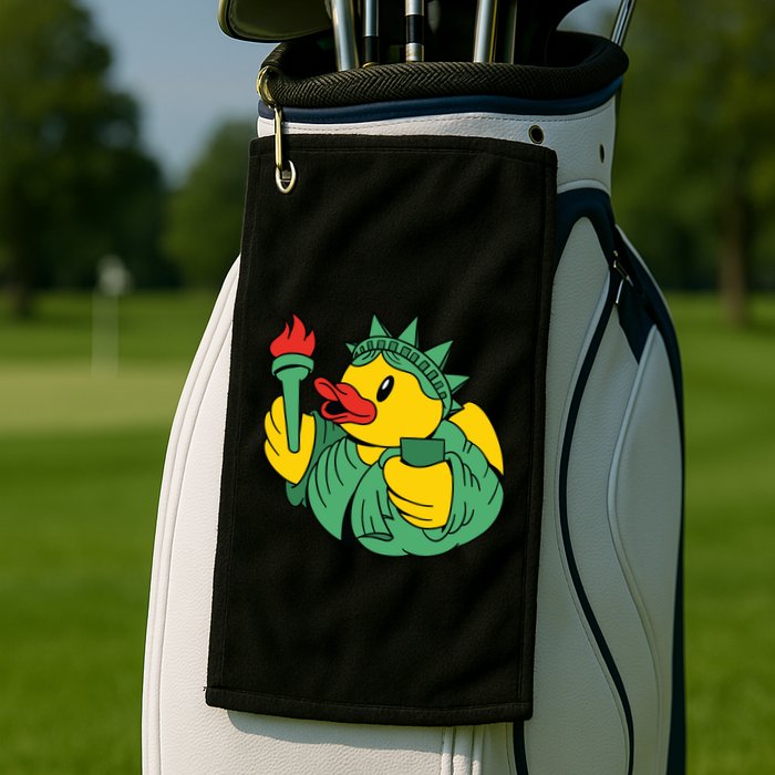 Liberty Rubber Duck Golf Towel