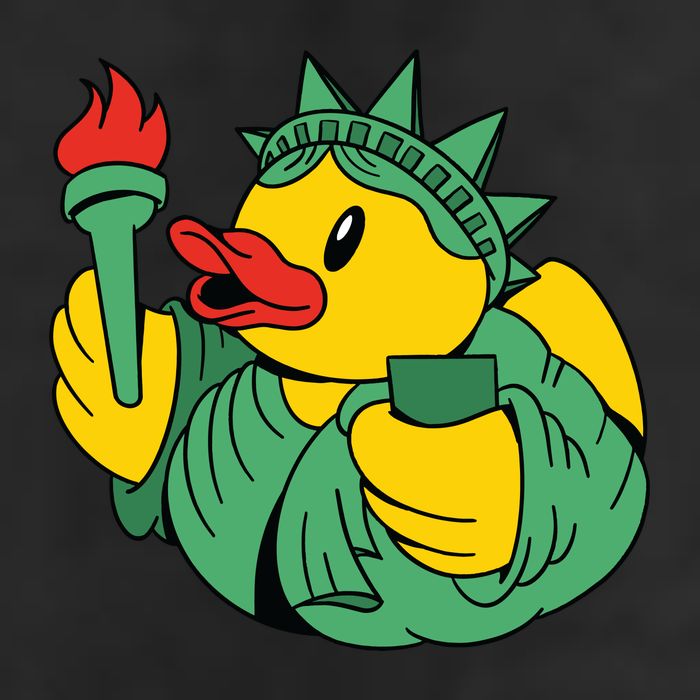 Liberty Rubber Duck Golf Towel
