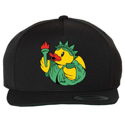 Liberty Rubber Duck Wool Snapback Cap