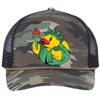 Liberty Rubber Duck Retro Rope Trucker Hat Cap