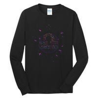 Libra Floral Zodiac Tall Long Sleeve T-Shirt