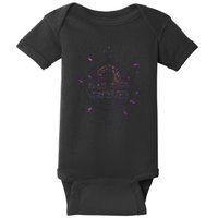 Libra Floral Zodiac Baby Bodysuit