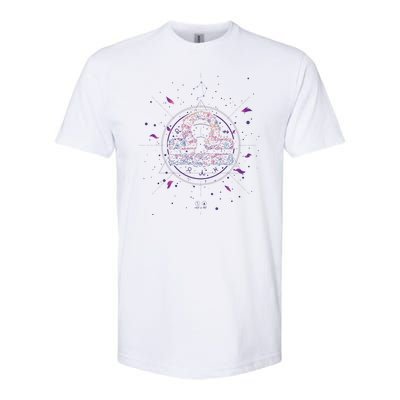 Libra Floral Zodiac Softstyle® CVC T-Shirt