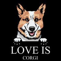 Love Is Corgi Dog Sweatshirt