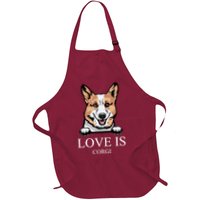 Love Is Corgi Dog Apron