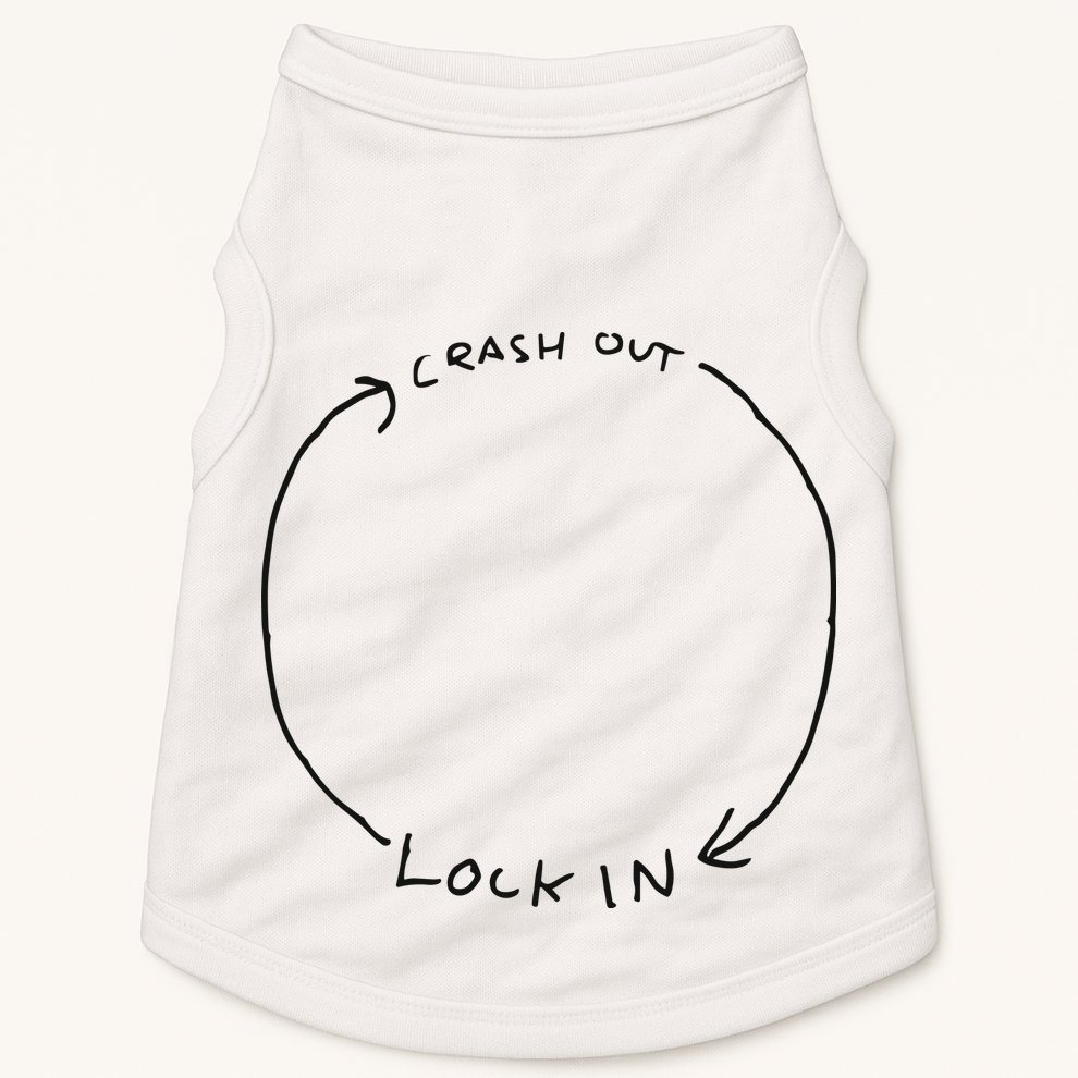 Lock In Crash Out Doggie Tank