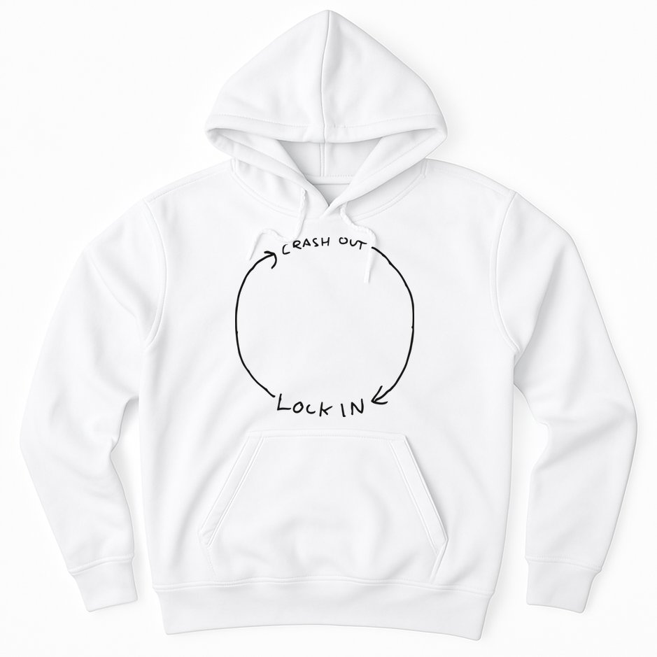 Lock In Crash Out Hoodie