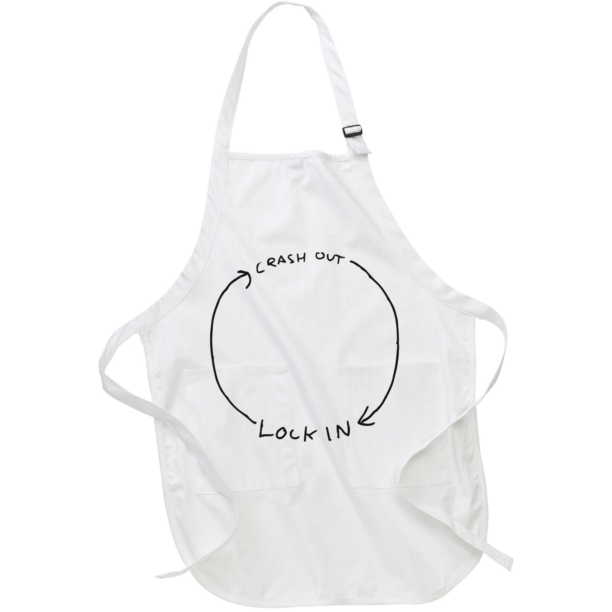 Lock In Crash Out Apron