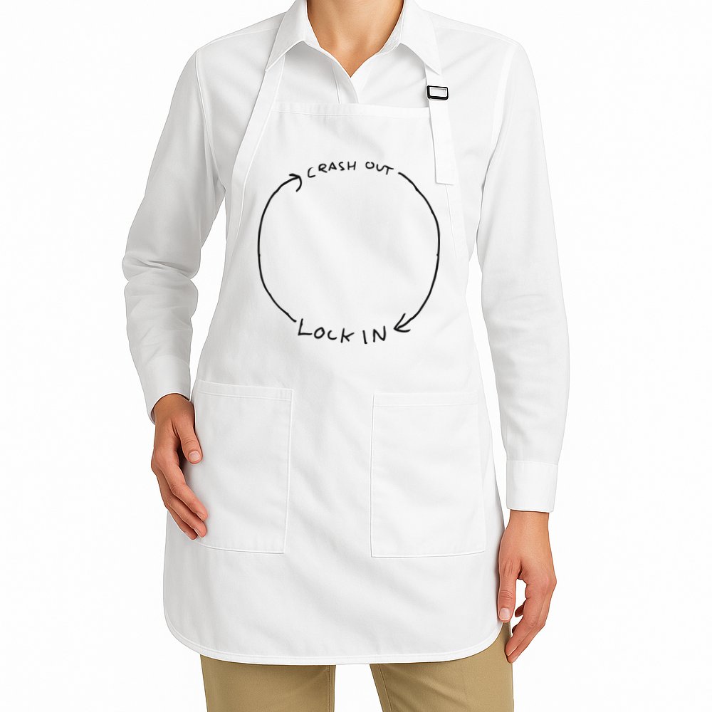 Lock In Crash Out Apron