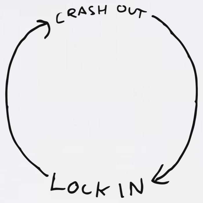 Lock In Crash Out Apron