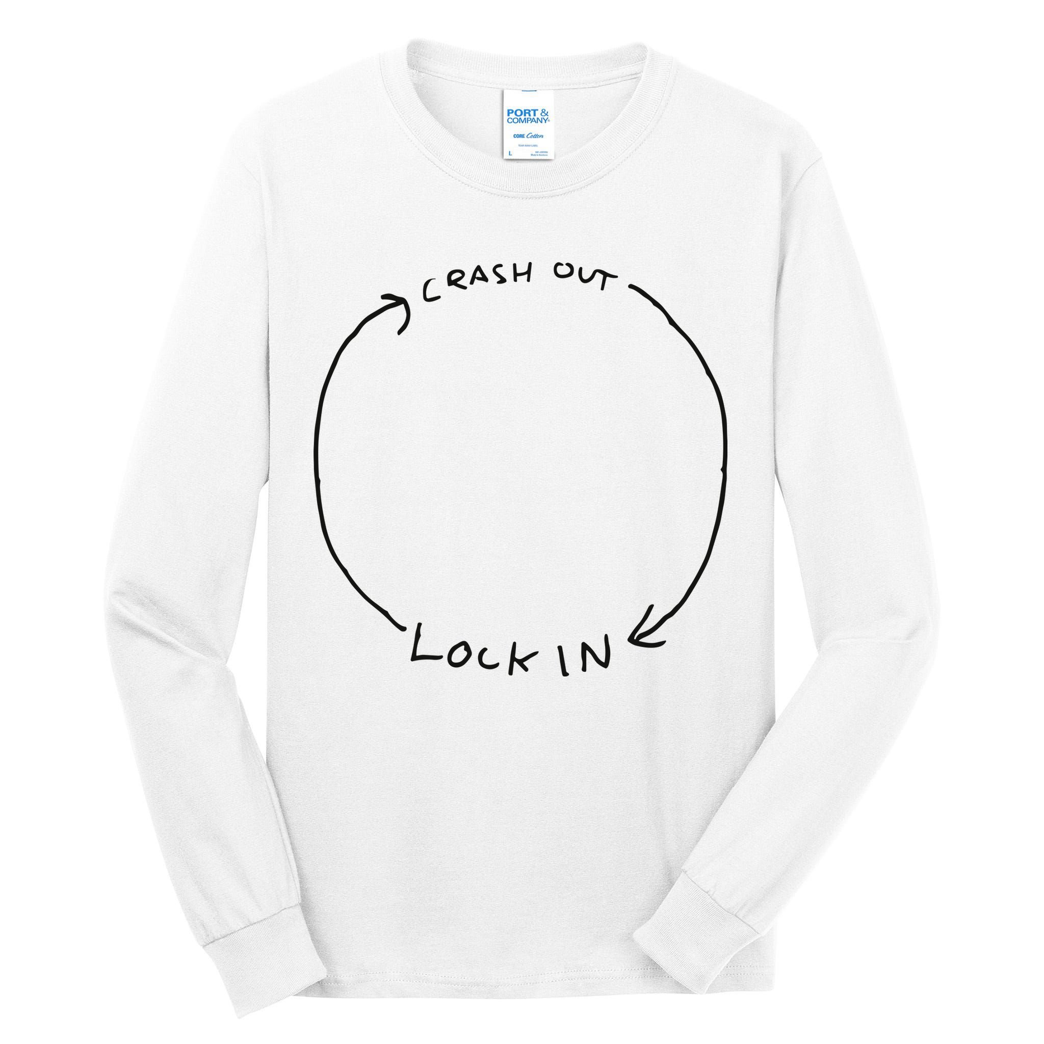 Lock In Crash Out Tall Long Sleeve T-Shirt