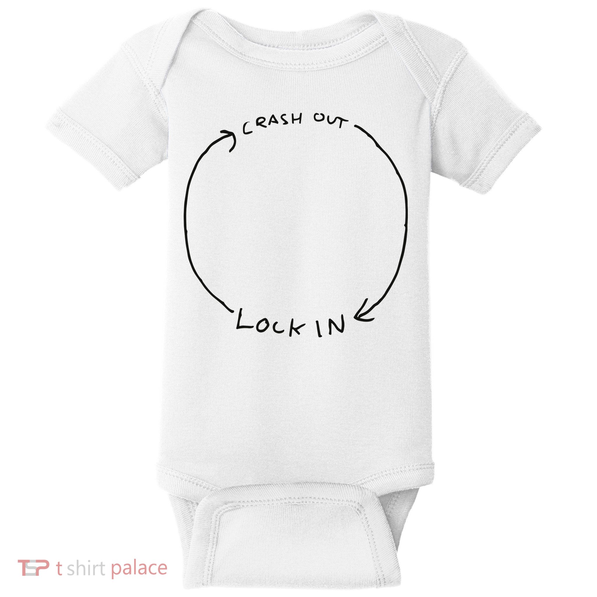 Lock In Crash Out Baby Bodysuit
