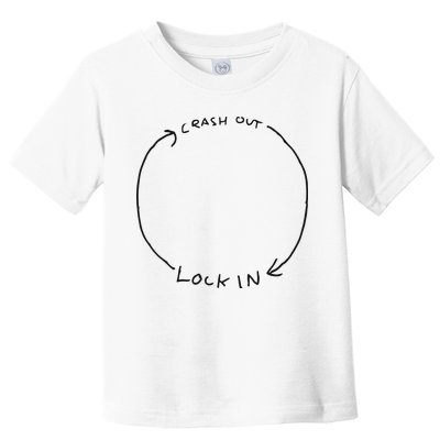 Lock In Crash Out Toddler T-Shirt