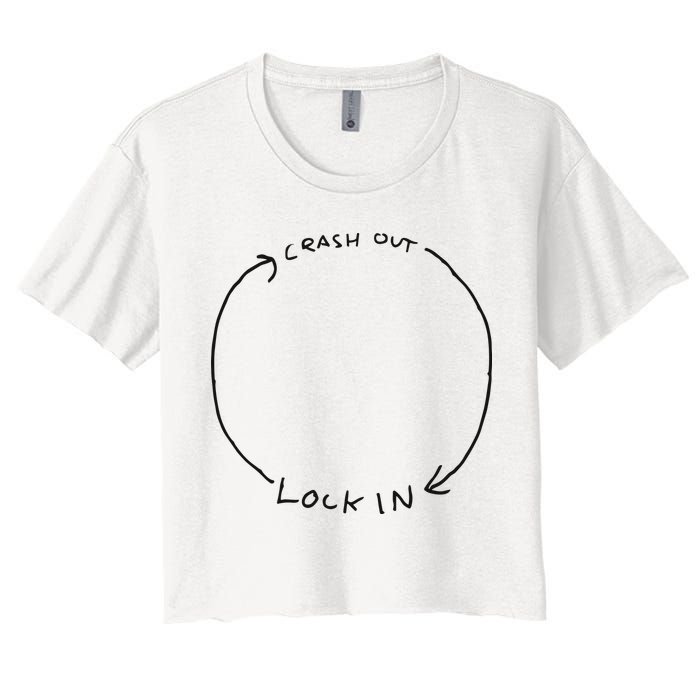 Lock In Crash Out Crop Top