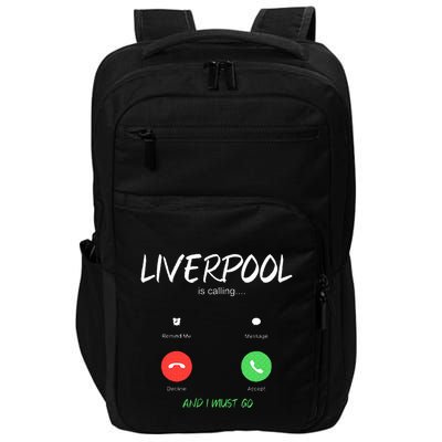 Liverpool Is Calling And I Must Go England Traveling  Impact Tech Backpack