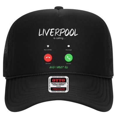 Liverpool Is Calling And I Must Go England Traveling  Trucker Hat