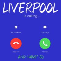 Liverpool Is Calling And I Must Go England Traveling  Button